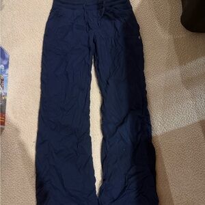lululemon athletica Navy Boot Cut Pants